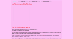 Desktop Screenshot of liefdesmeter.org