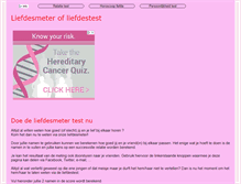 Tablet Screenshot of liefdesmeter.org